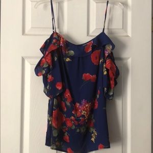 Skies are Blue Cold Shoulder top